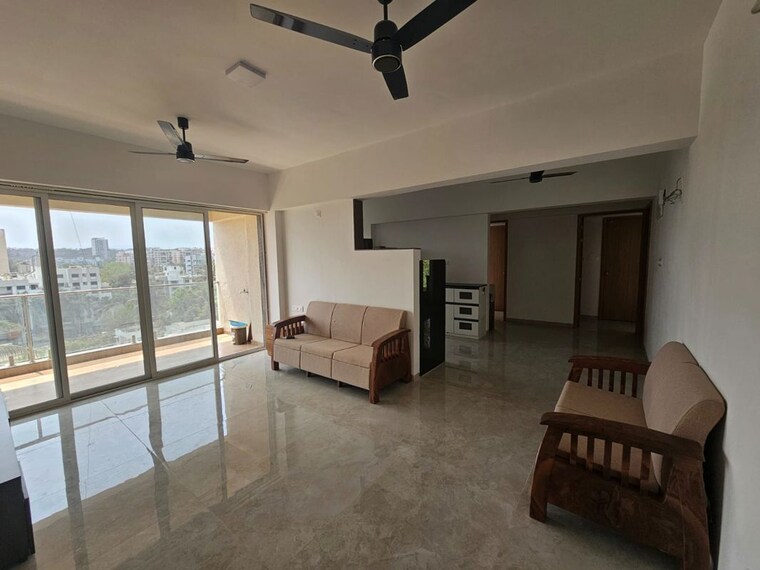 Living Room, shreesha-devki-chs 3 Bedroom 1175 Sq.Ft. Apartment In Kothrud Pune 10175099