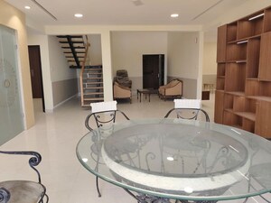 Bathroom in 3 BHK Apartment at Ambience Courtyard, Manikonda – for Rent