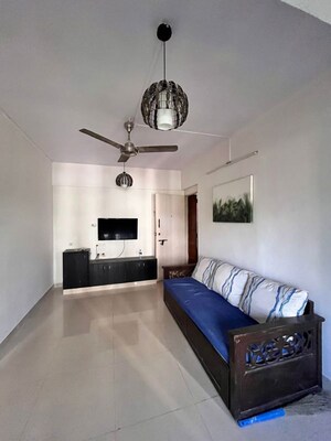 Living Room in 1 BHK Apartment at Andheri West – for Rent