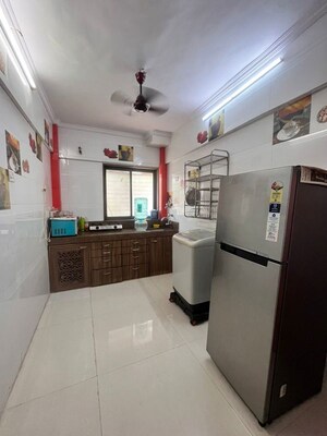 Kitchen in 1 BHK Apartment at Lokhandwala Complex – for Rent