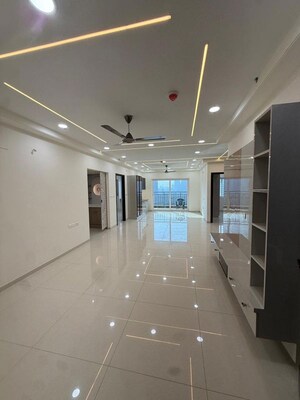 Building Lobby in 3 BHK Apartment at Rajapushpa Provincia, Narsingi – for Rent