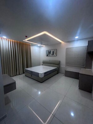 Living Room in 3 BHK Apartment at Rajapushpa Provincia, Narsingi – for Rent