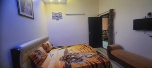 Bedroom in 1.5 BHK Independent House at Sector 8 – for Rent