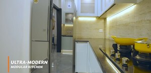 Kitchen in 3 BHK Apartment at Greenwood Enclave, Wave City – for Sale