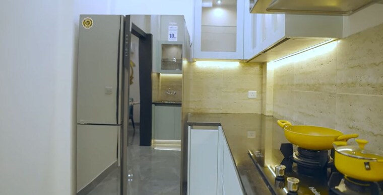Kitchen, greenwood-enclave 3 Bedroom 1453 Sq.Ft. Apartment In Wave City Ghaziabad 10175202