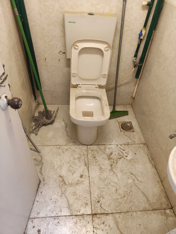 Bathroom in  Shop at Belle Vista Apartments, Cbd Belapur Sector 15 – for Rent