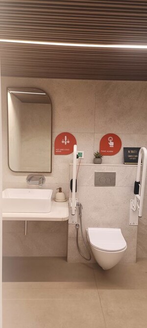 Bathroom in 3 BHK Apartment at Dosti West County Phase 4 Dosti Pine, Balkum Pada – for Sale