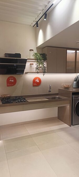 Kitchen in 3 BHK Apartment at Dosti West County Phase 4 Dosti Pine, Balkum Pada – for Sale