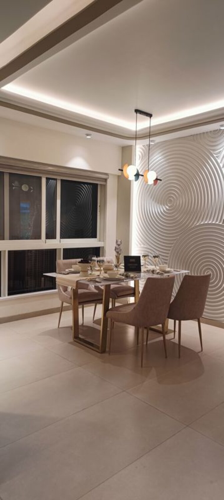 Living Room, dosti-west-county-phase-4-dosti-pine 3 Bedroom 1115 Sq.Ft. Apartment In Balkum Pada Thane 9938822