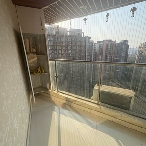 Balcony in 1 BHK Apartment at Shantidham CHS, Tagore Nagar – for Rent