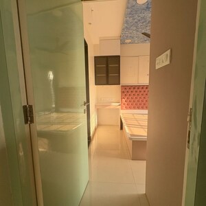 Bathroom in 1 BHK Apartment at Shantidham CHS, Tagore Nagar – for Rent