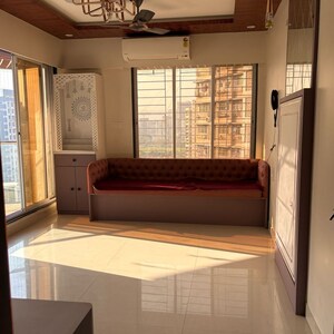 Kitchen in 1 BHK Apartment at Shantidham CHS, Tagore Nagar – for Rent