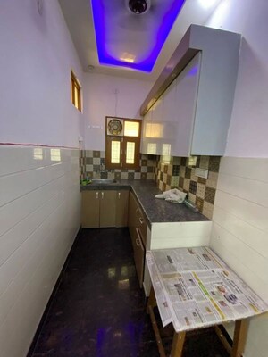 Kitchen in 2 BHK Builder Floor at Uttam Nagar – for Rent