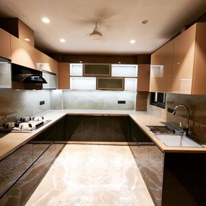 Kitchen in 4 BHK Builder Floor at Model Town Phase 1 – for Rent