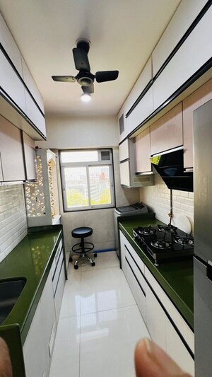 Team Area in 1 BHK Apartment at K Raheja Palm Court J Building, Malad West – for Rent