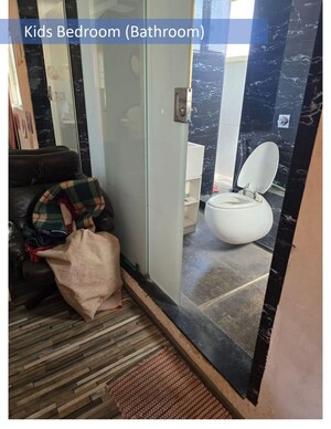 Staircase in 4 BHK Penthouse at Pristine Constellation, Aundh – for Rent