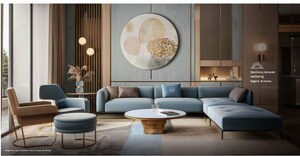 Living Room in 2 BHK Builder Floor at Purva Atmosphere, Keshav Nagar – for Sale