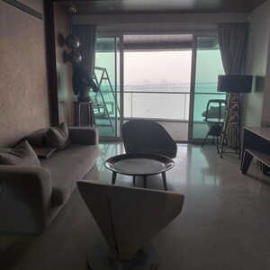 Living Room in 5 BHK Apartment at Prabhadevi – for Rent