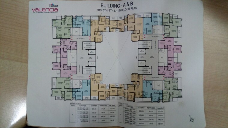 Master Plan, mainland-valencia 3 Bedroom 1390 Sq.Ft. Apartment In Wagholi Pune 10132894