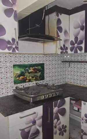 Kitchen in 3 BHK Apartment at Rohtas Presidential Tower, Vibhuti Khand – for Rent