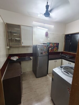 Kitchen in 1 BHK Apartment at Akal CHS, Andheri East – for Rent