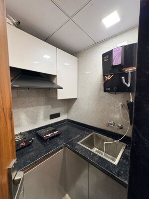 Kitchen in 1 RK Apartment at Sector 42 – for Rent