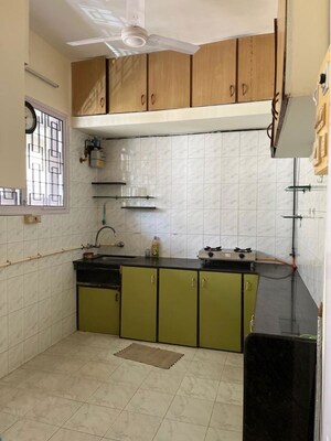 Kitchen in 1 BHK Apartment at Manohar Mahal CHS, Mahim – for Rent