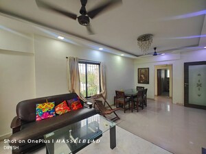 Living Room in 3 BHK Apartment at Premal Apartment, Santacruz West – for Rent