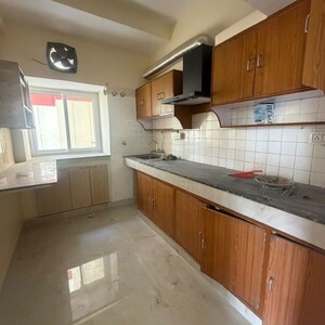 Kitchen in 2 BHK Apartment at Rail Vihar Apartment, Sector 15 – for Rent