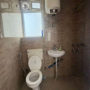 Bathroom in 2 BHK Apartment at Rail Vihar Apartment, Sector 15 – for Rent