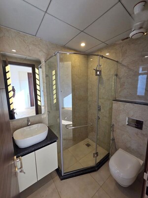 Bathroom in 3 BHK Builder Floor at Sector 71 – for Rent