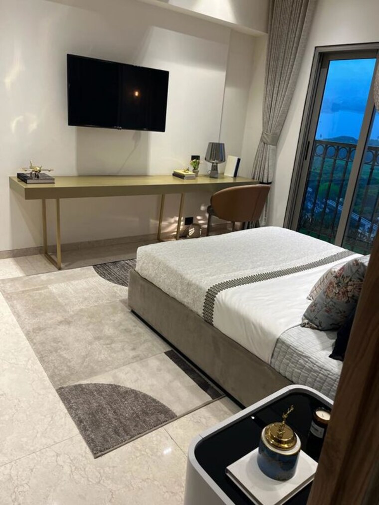 Bedroom, delta-aveon-city 3 Bedroom 996 Sq.Ft. Builder Floor In Rabale Navi Mumbai 10175452