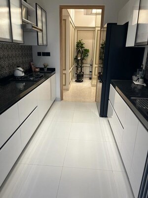 Kitchen in 3 BHK Builder Floor at Delta Aveon City, Rabale – for Sale