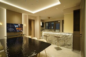 Living Room in 3 BHK Apartment at Oberoi Sky City, Borivali East – for Rent