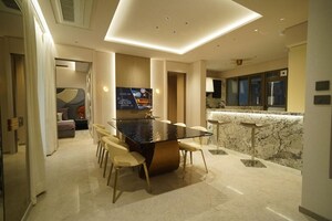 Living Room in 3 BHK Apartment at Oberoi Sky City, Borivali East – for Rent