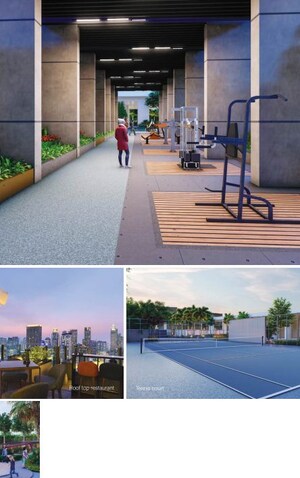 Swimming Pool in 2.5 BHK Apartment at Tellapur – for Sale