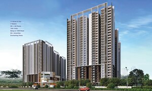 3 BHK Apartment – Exterior View View at Tellapur - for Sale