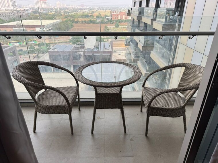 Balcony, m3m-my-den Studio 880 Sq.Ft. Apartment In Sector 67 Gurgaon 10175515