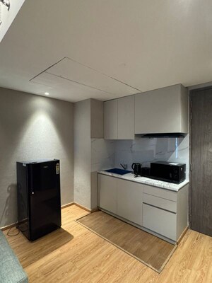 Kitchen in Studio Apartment at M3M My Den, Sector 67 – for Rent