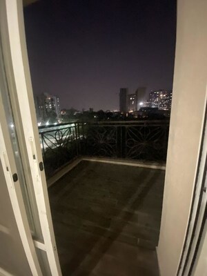 Balcony in 2.5 BHK Apartment at Nyati Enchante, Wadgaon Sheri – for Rent