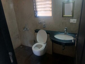 Bathroom in 2.5 BHK Apartment at Nyati Enchante, Wadgaon Sheri – for Rent