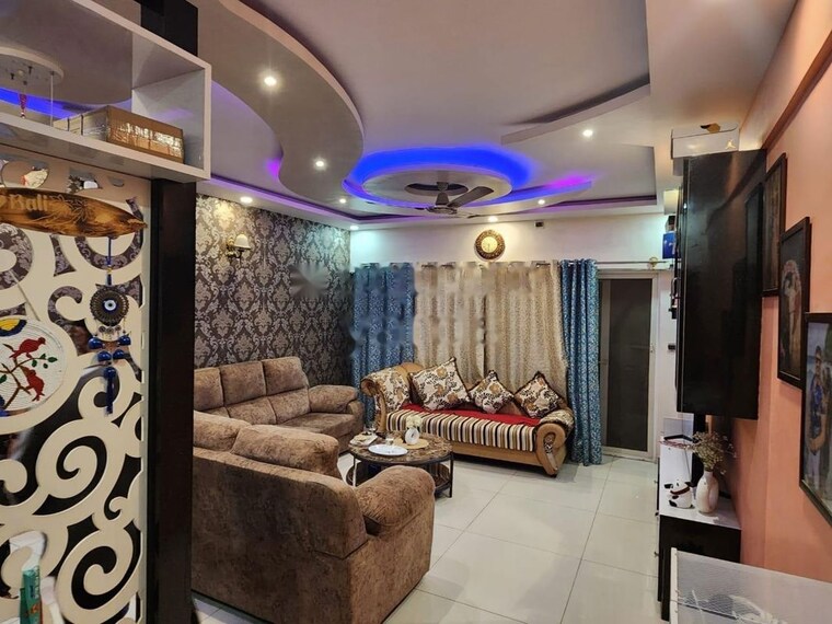 Living Room, unicca-emporis 2 Bedroom 1500 Sq.Ft. Apartment In Varthur Bangalore 10175541