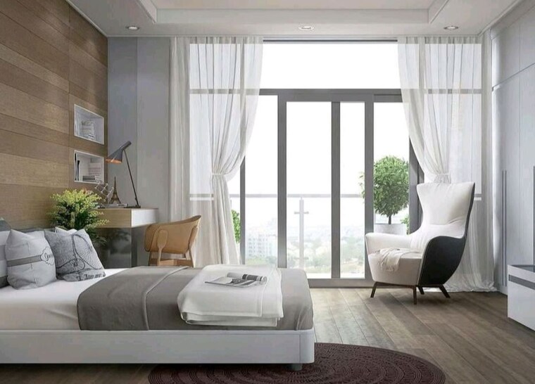 Bedroom, dlf-super-mart-2 5 Bedroom 3450 Sq.Ft. Apartment In Sector 43 Gurgaon 10175579