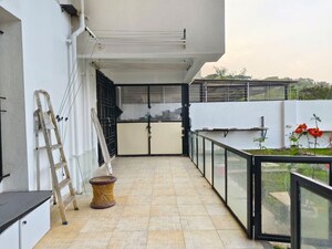 Balcony in 4 BHK Apartment at Mont Vert Belair, Bhugaon – for Rent