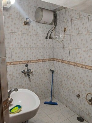 Bathroom in 1 BHK Apartment at Hiranandani Gardens Kingston, Powai – for Rent
