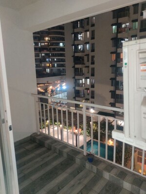 Balcony in 2 BHK Apartment at Saheel Itrend Life 3, Wakad – for Rent