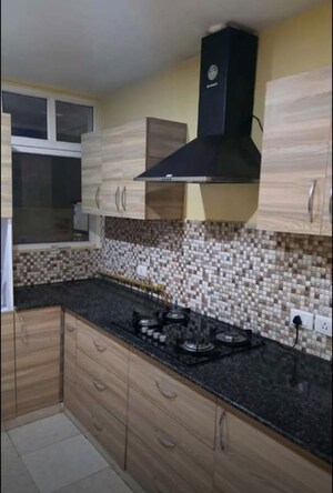 Kitchen in 3 BHK Apartment at MI Rustle Court, Gomti Nagar – for Rent