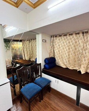 Living Room in 2 BHK Apartment at Versova – for Rent