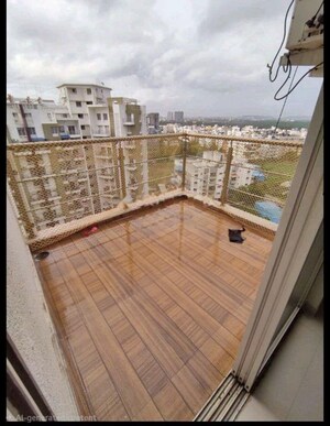 Balcony in 3 BHK Apartment at 33 Keshavkunj, Mundhwa – for Rent