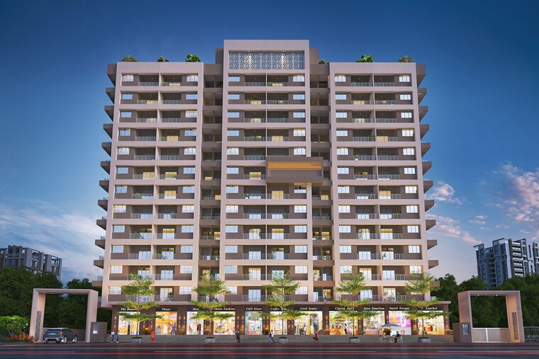 Exterior View, apex-vedantaa 2 Bedroom 735 Sq.Ft. Apartment In Moshi Pune 10175644